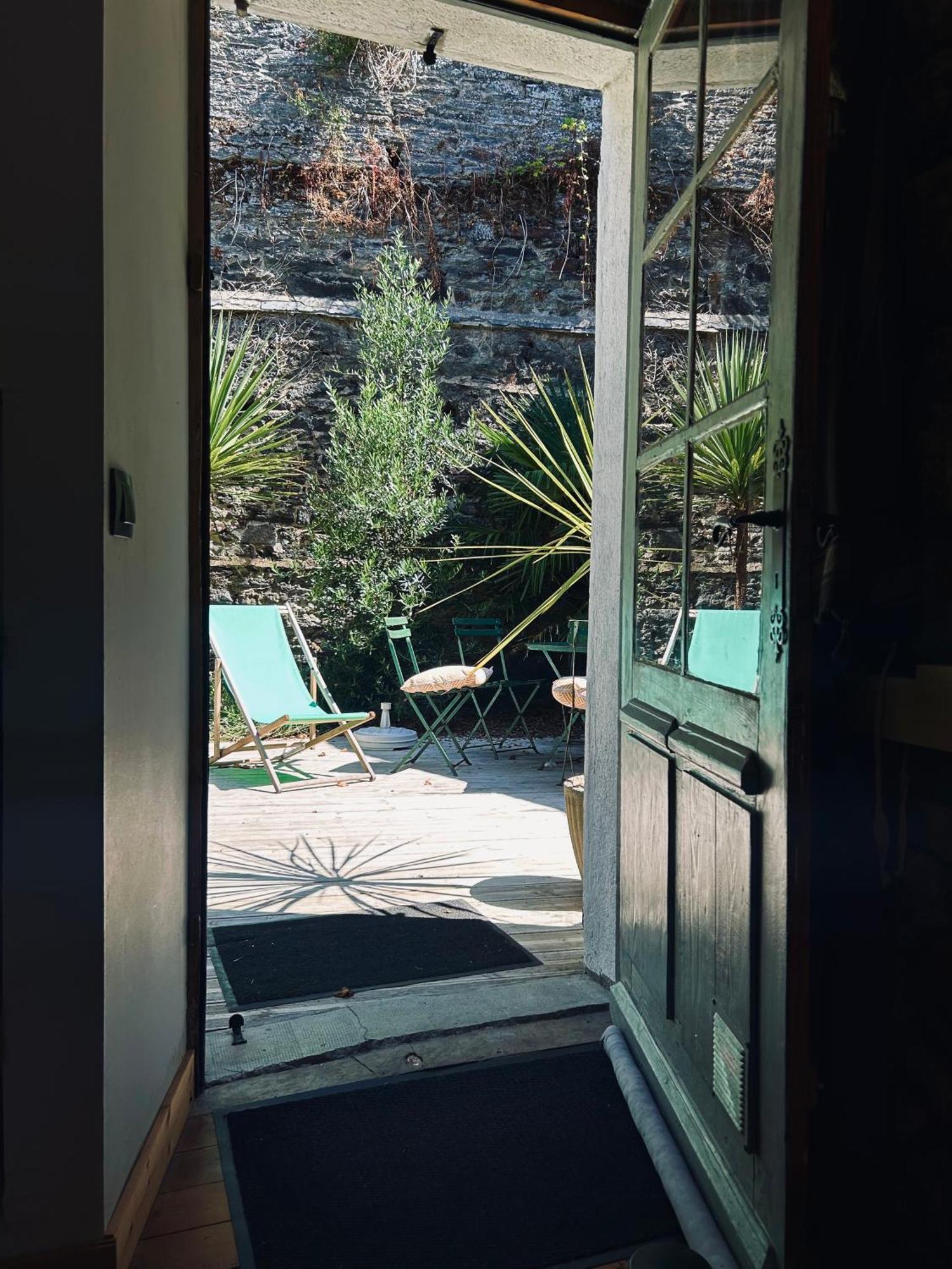 La Maison Des Vignes - Terrasse & Balcon Morlaix Esterno foto